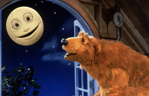 Image result for bear in the big blue house moon